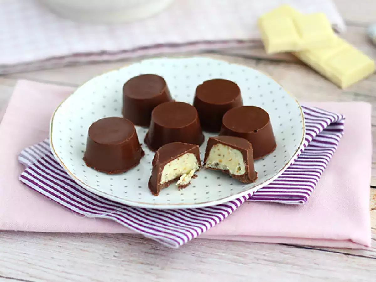 Domowe czekoladki w stylu Kinder Schoko-Bons - zdjęcie 2