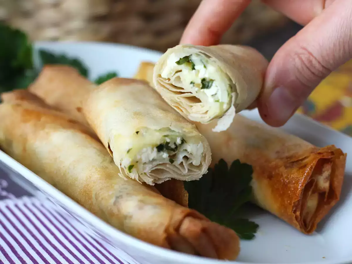 Domowe libańskie rikakaty - gotowanie we frytkownicy powietrznej - zdjęcie 3