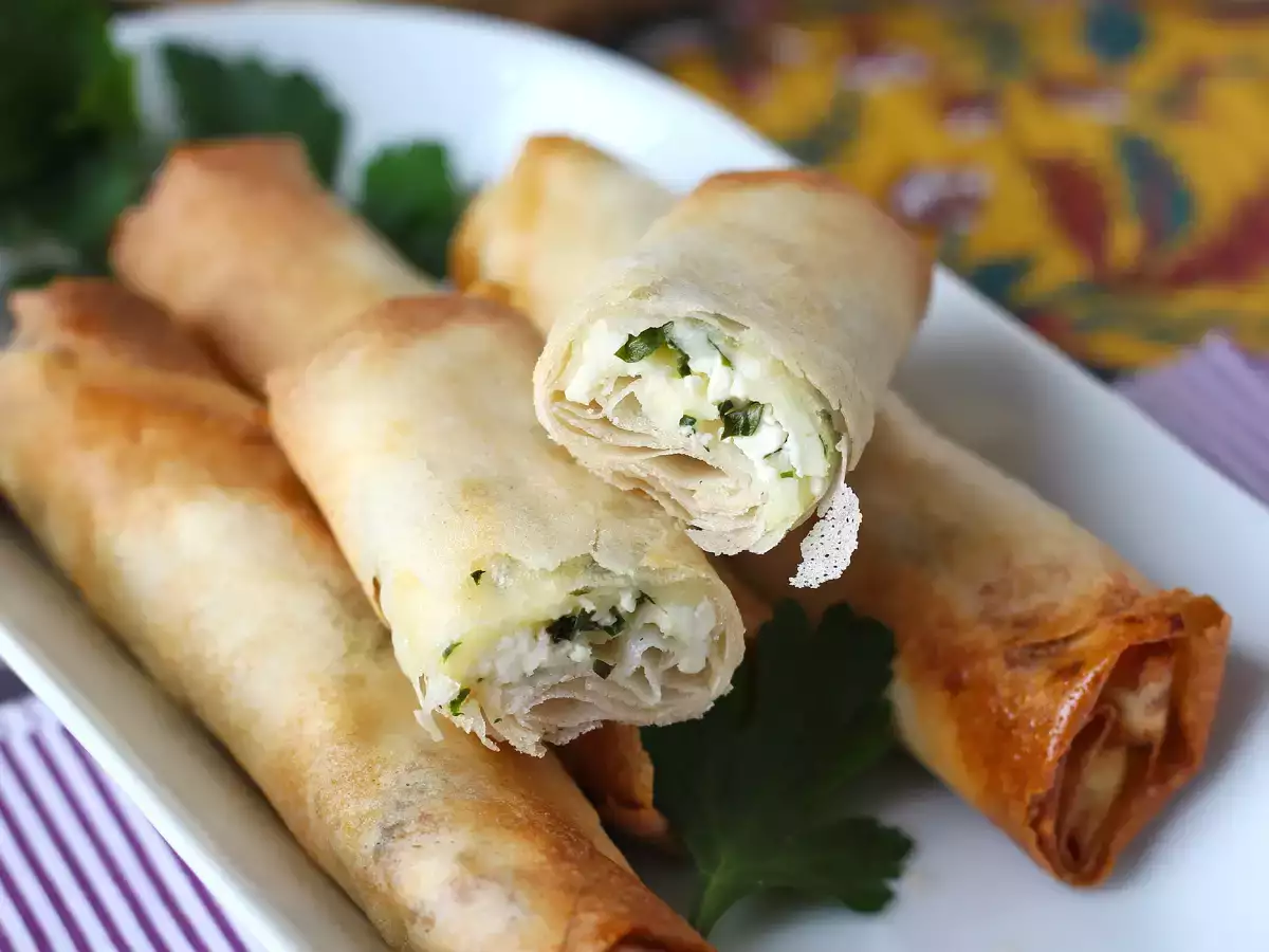 Domowe libańskie rikakaty - gotowanie we frytkownicy powietrznej - zdjęcie 5