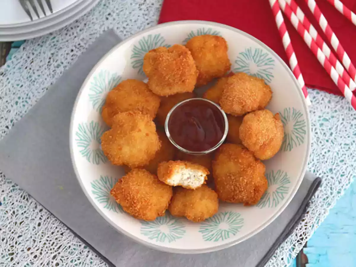 Domowe nuggetsy z kurczaka - zdjęcie 2