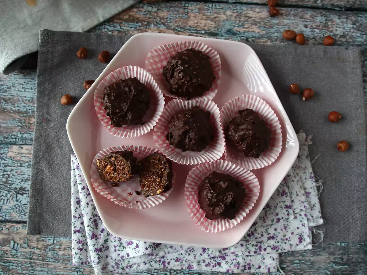 Domowe pralinki w stylu Ferrero Rocher - zdjęcie 6