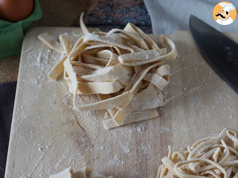 Domowe tagliatelle, procedura wyjaśniona krok po kroku - zdjęcie 5