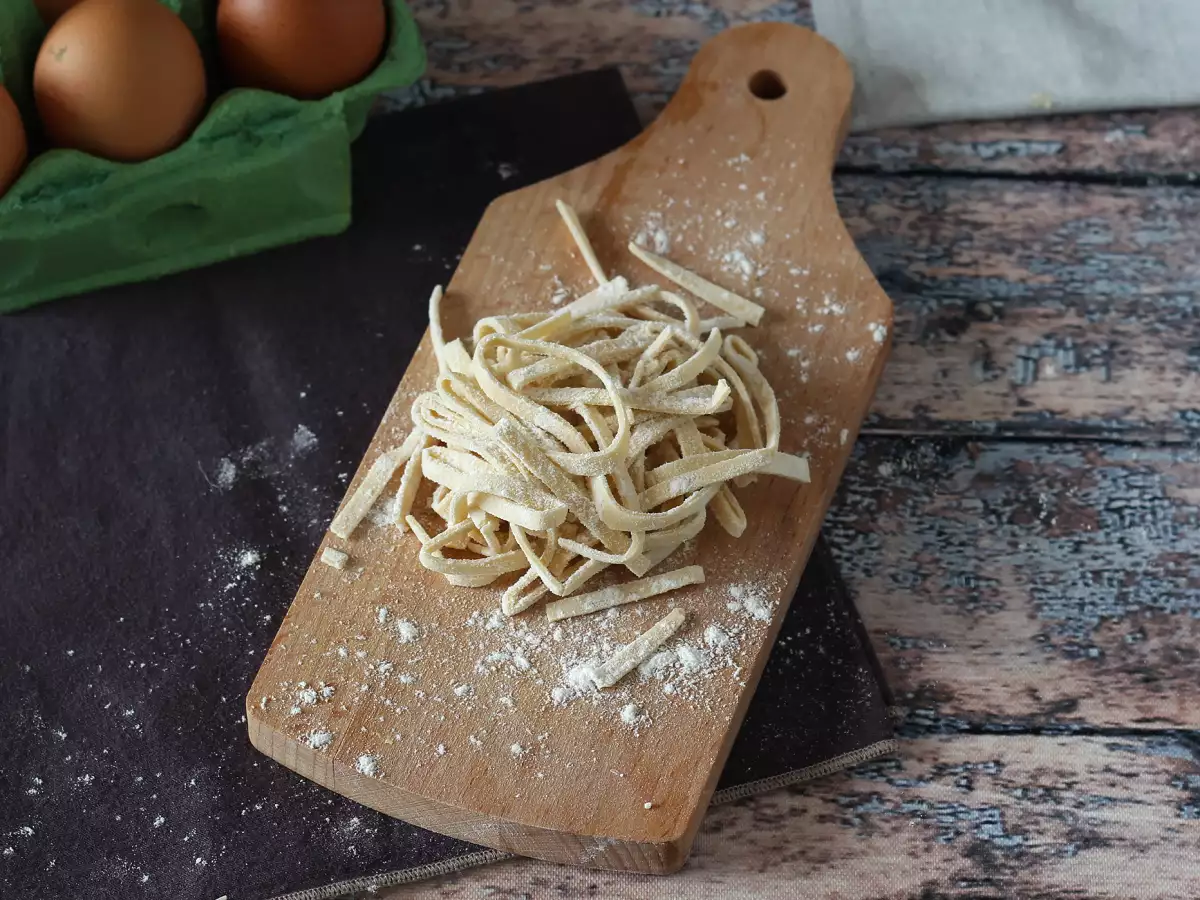 Domowe tagliolini – przepis krok po kroku - zdjęcie 3