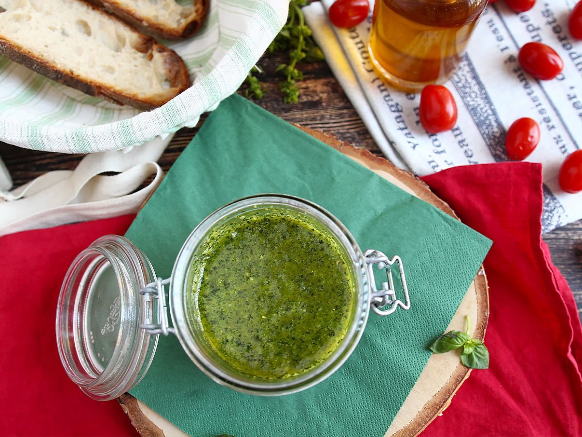 Domowe zielone pesto - pesto alla genovese - zdjęcie 4