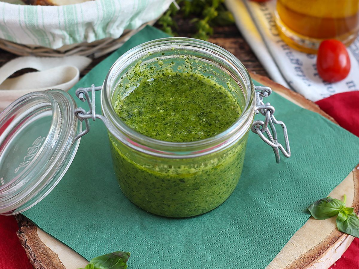 Domowe zielone pesto - pesto alla genovese - zdjęcie 5