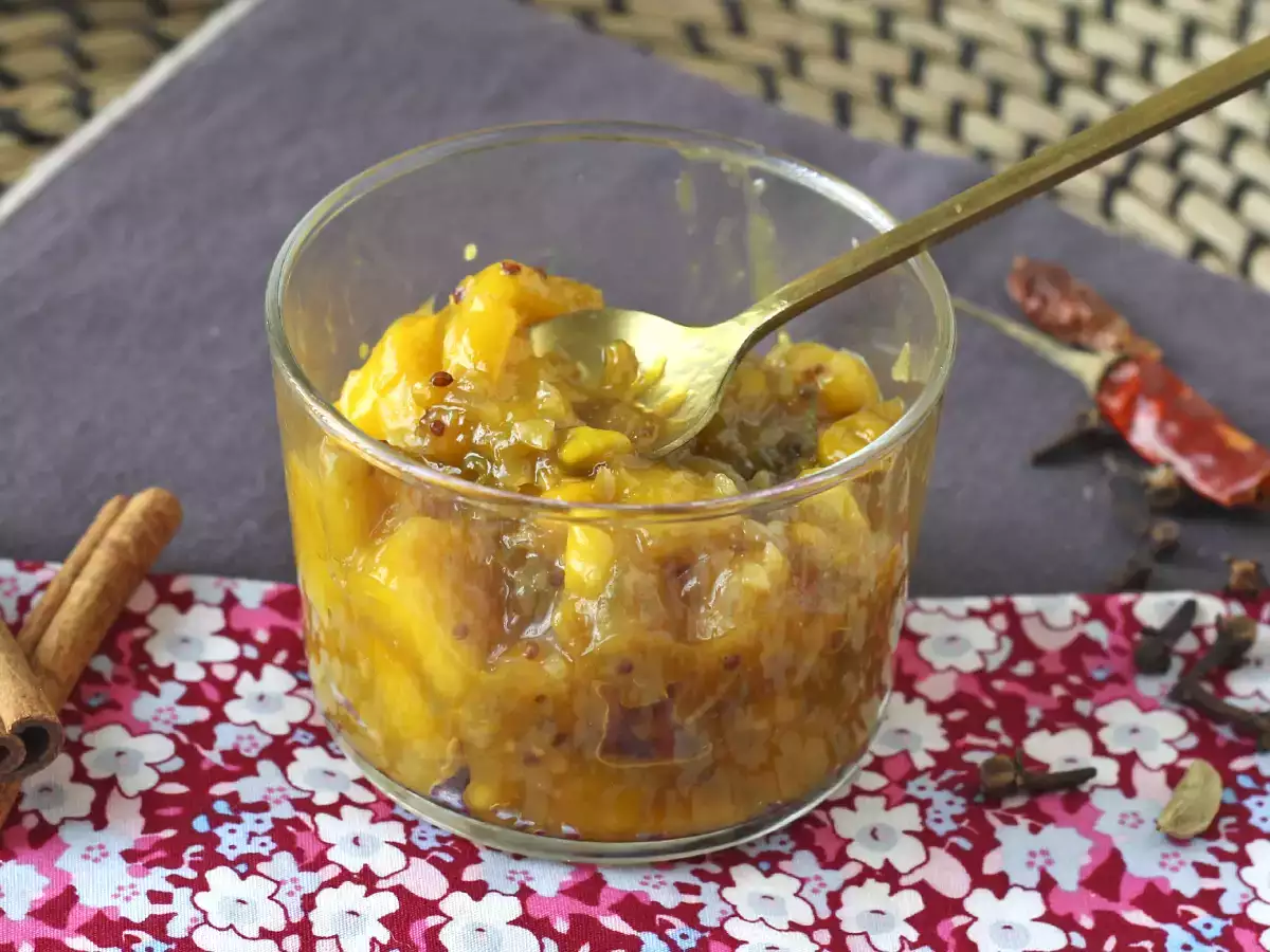 Domowy chutney z mango: słodko-kwaśna indyjska przyprawa, która pasuje do wszystkiego - zdjęcie 4