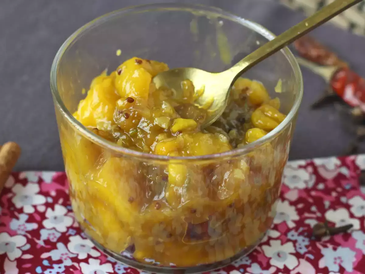 Domowy chutney z mango – słodko-kwaśny indyjski dodatek, który pasuje do wszystkiego