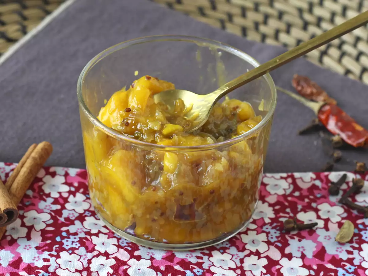 Domowy chutney z mango – słodko-kwaśny indyjski dodatek, który pasuje do wszystkiego - zdjęcie 4