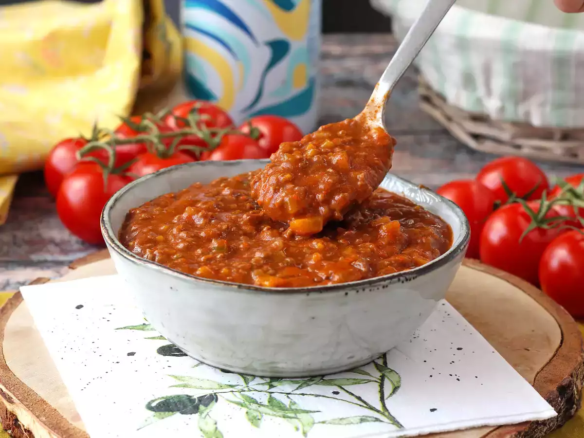 Domowy sos boloński - ragù alla bolognese