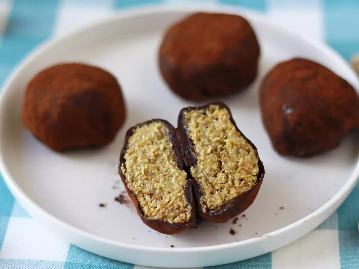 Dubajskie chewy cookies – viralowy przepis na mochi nadziewane pistacją i kadayifem - zdjęcie 5