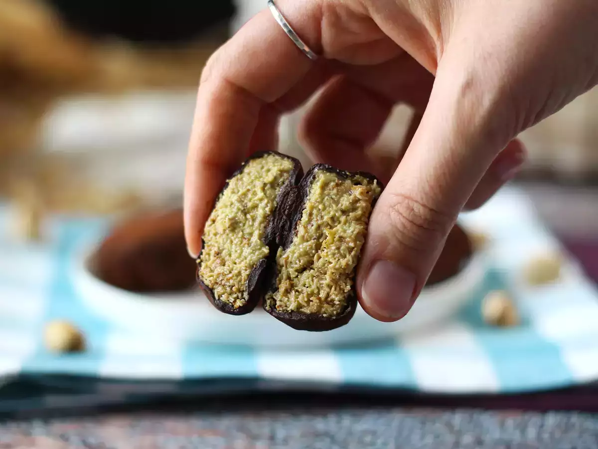 Dubajskie chewy cookies – viralowy przepis na mochi nadziewane pistacją i kadayifem - zdjęcie 6