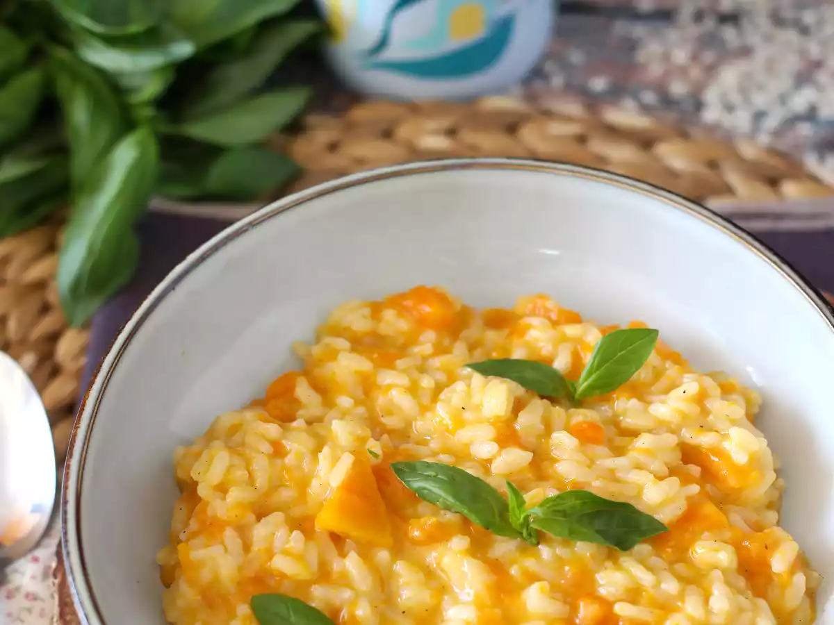 Dyniowe risotto, delikatne i idealne pierwsze danie na jesień - zdjęcie 2