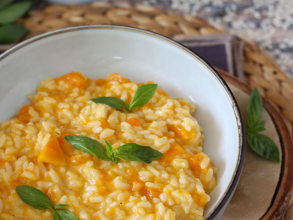 Dyniowe risotto, delikatne i idealne pierwsze danie na jesień - zdjęcie 3