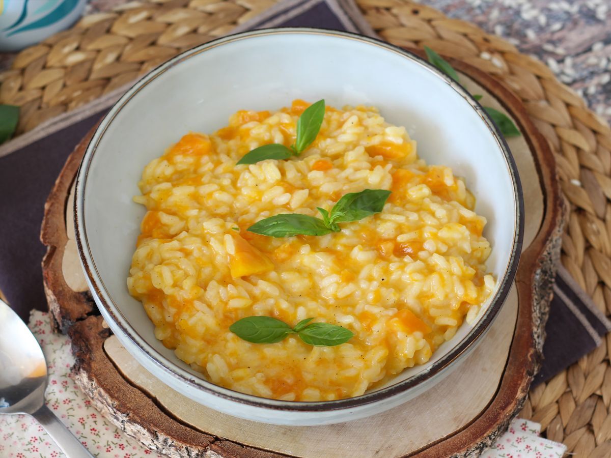 Dyniowe risotto, delikatne i idealne pierwsze danie na jesień - zdjęcie 4