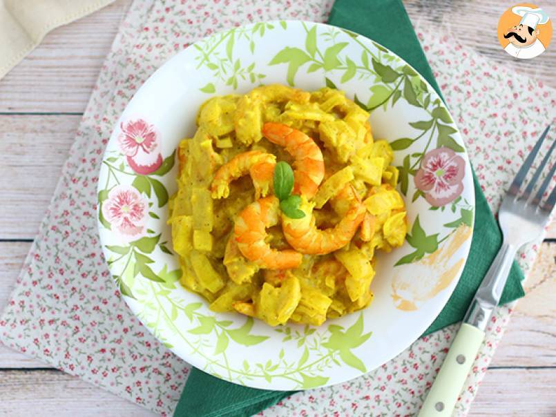 Ekspresowe curry z krewetek z mlekiem kokosowym