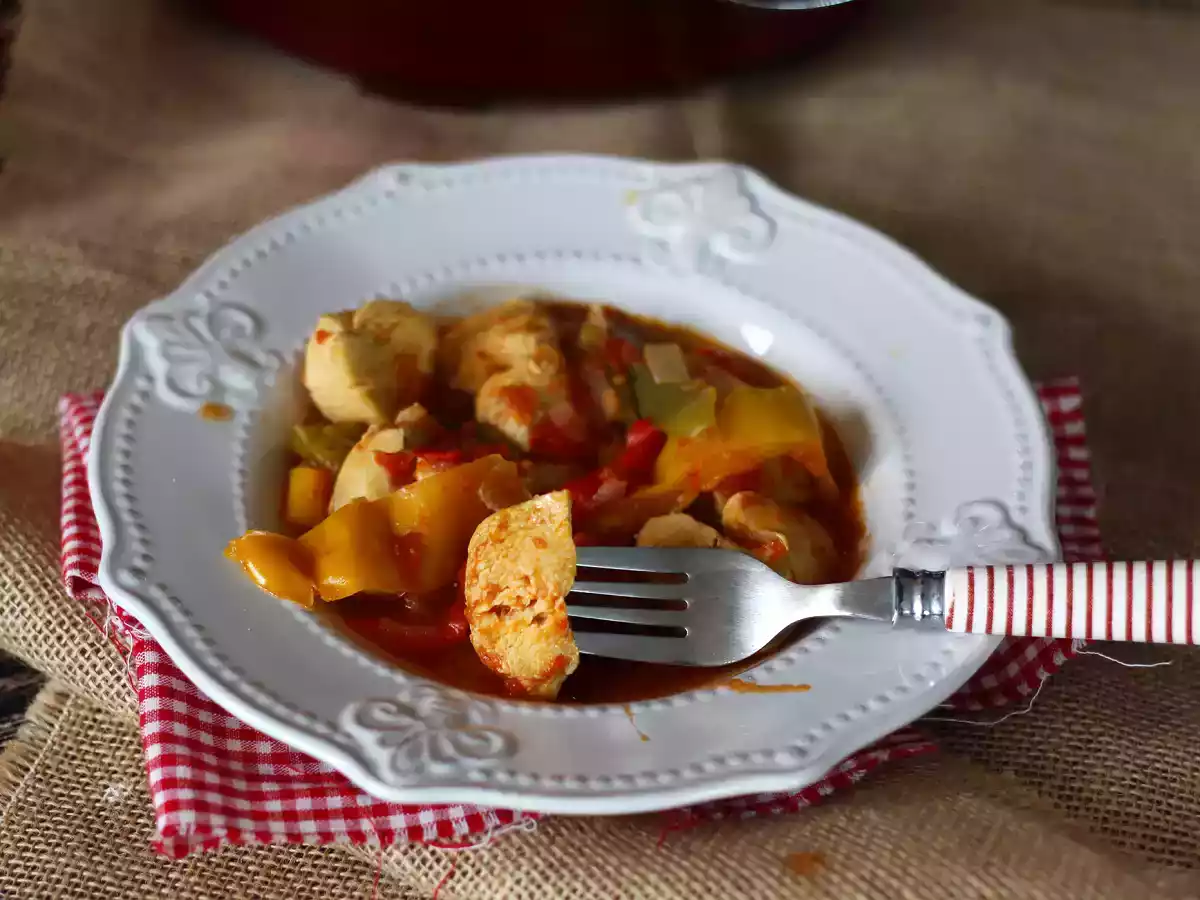 Ekspresowy kurczak baskijski w Cookeo - zdjęcie 2