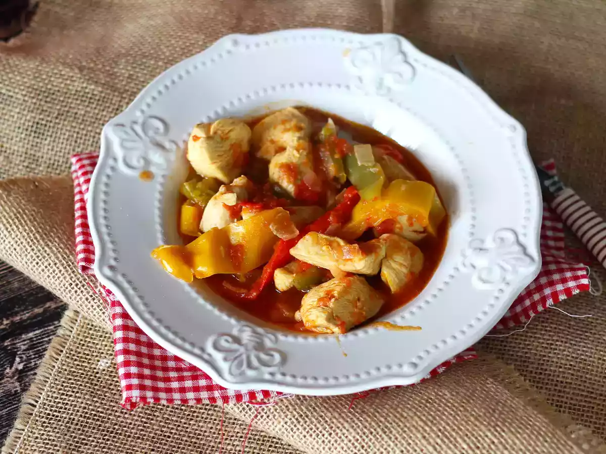Ekspresowy kurczak baskijski w Cookeo - zdjęcie 4