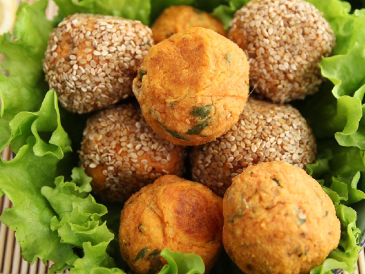 Falafel ze słodkich ziemniaków - zdjęcie 2