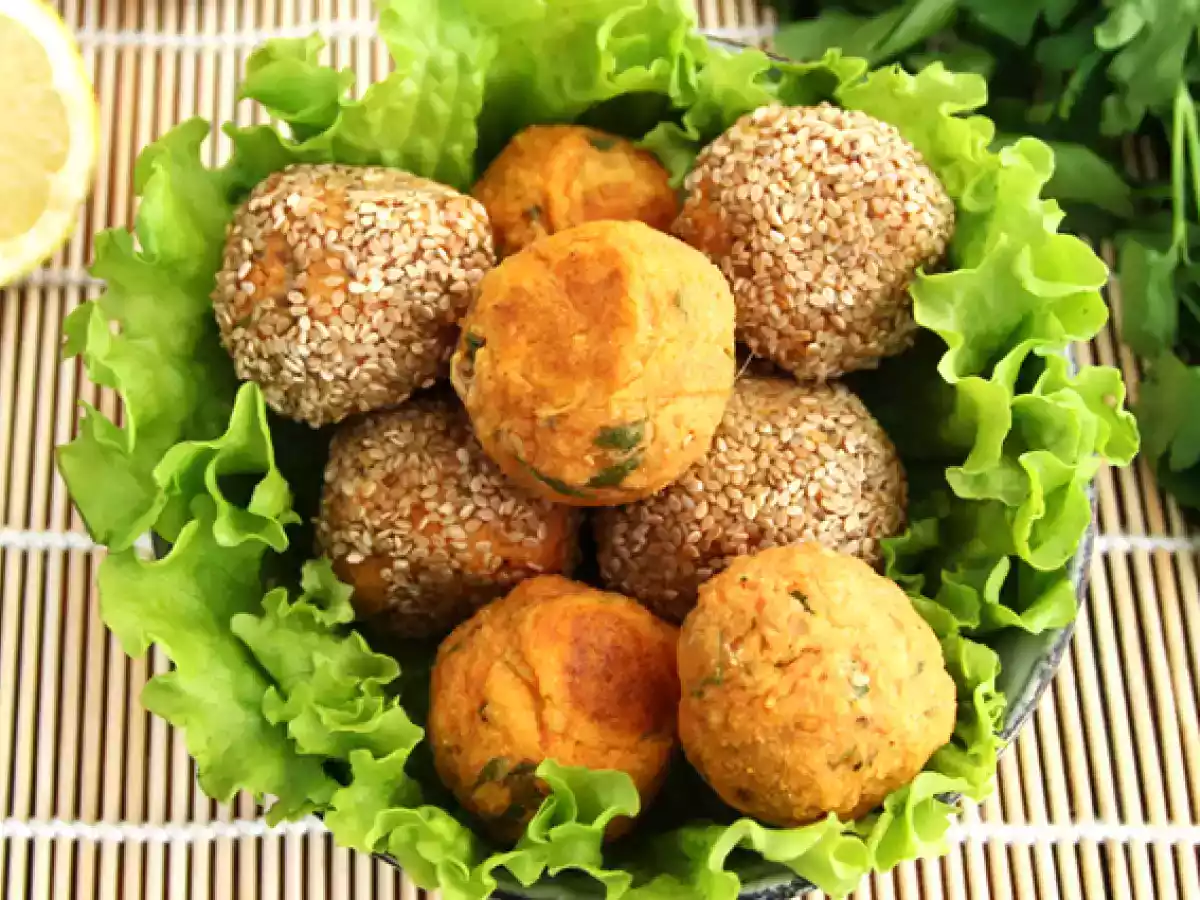Falafel ze słodkich ziemniaków - zdjęcie 3