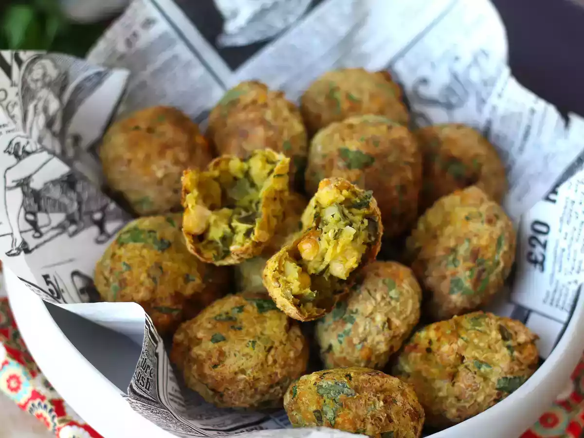 Falafele w frytkownicy powietrznej - chrupiące rezultaty bez smażenia! - zdjęcie 2