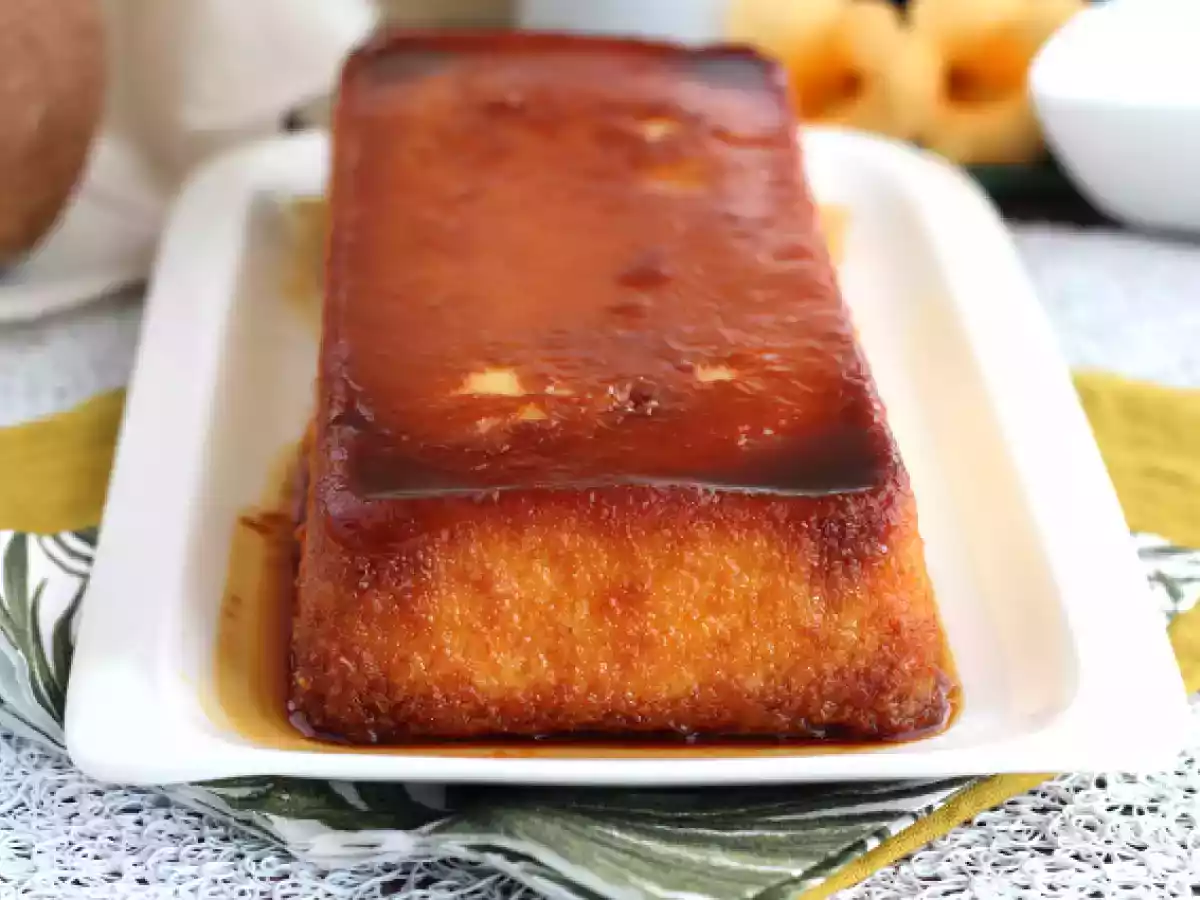Flan kokosowy