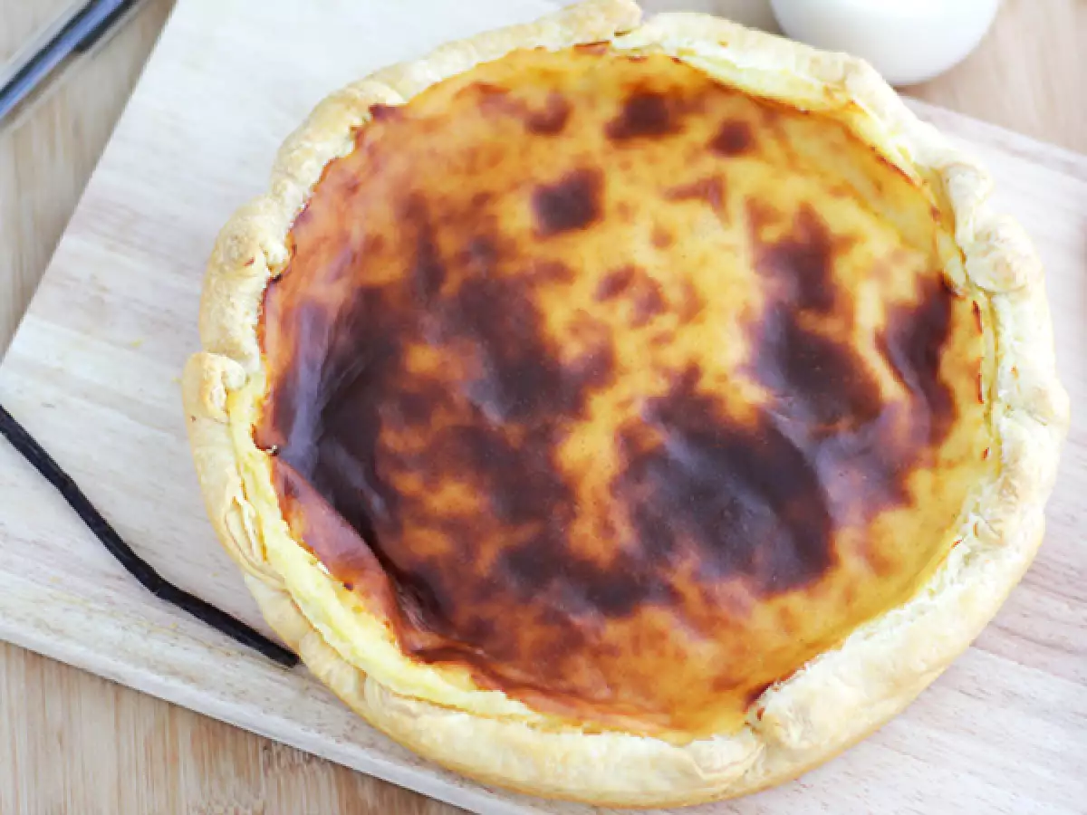 Flan pâtissier jak z francuskiej cukierni - zdjęcie 3