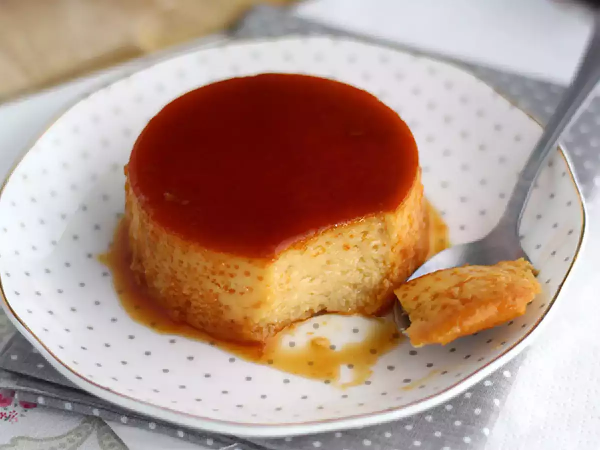 Flan z mleka skondensowanego