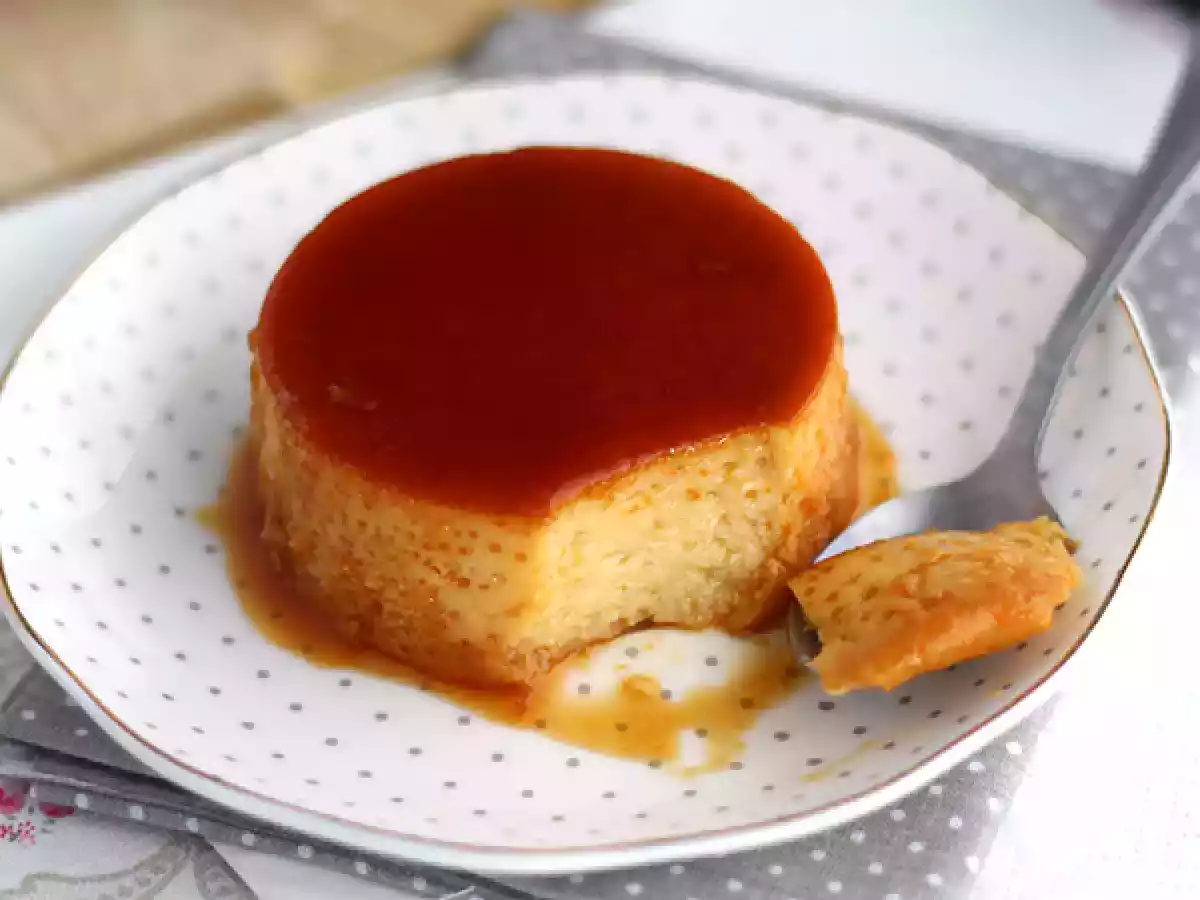 Flan z mlekiem skondensowanym