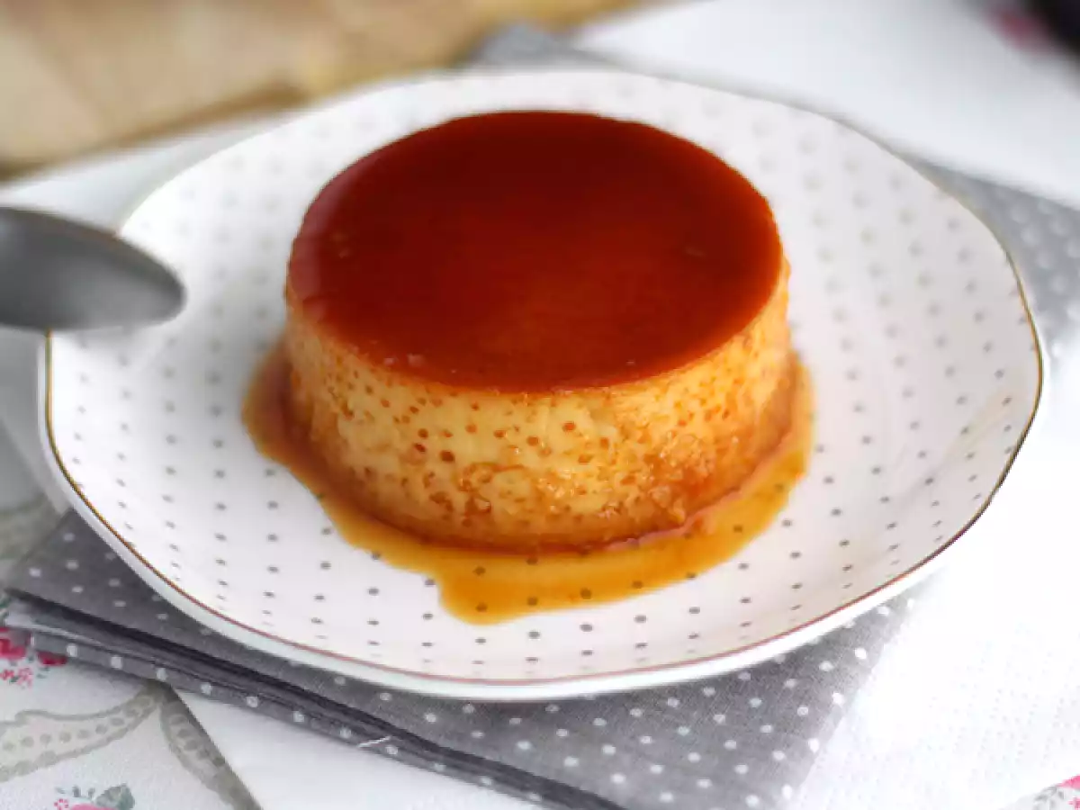 Flan z mlekiem skondensowanym - zdjęcie 3