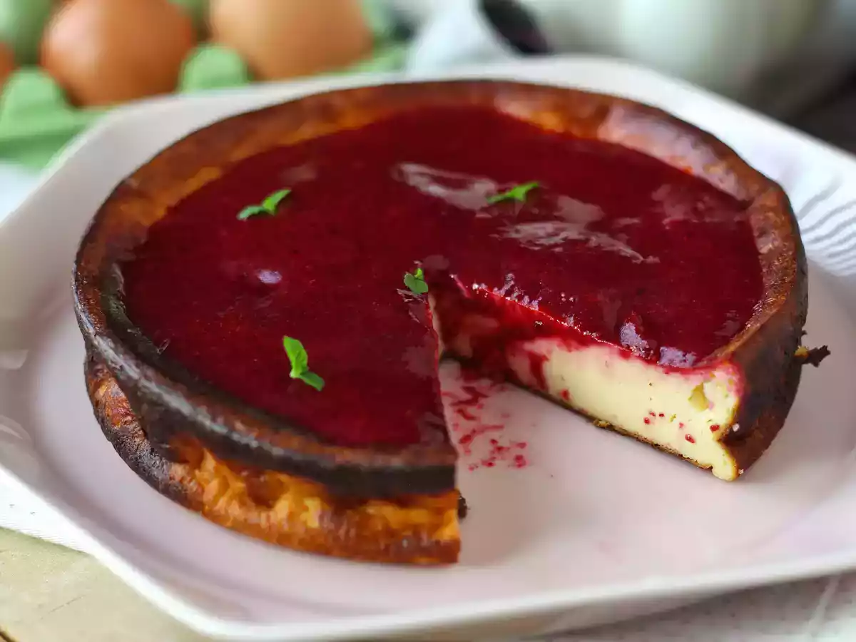 Flan ze Skyr, lekki i bardzo łatwy do zrobienia! - zdjęcie 6