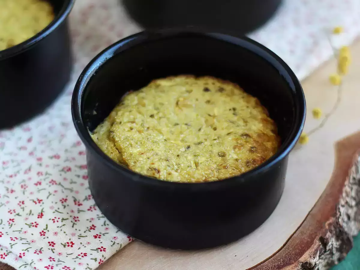 Flaniki z cukinii i pesto – bezglutenowe - zdjęcie 2