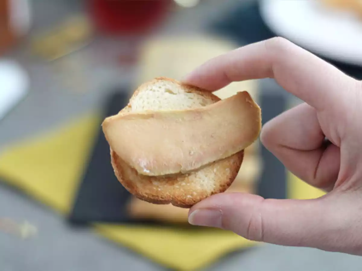 Foie gras gotowany w soli - zdjęcie 4