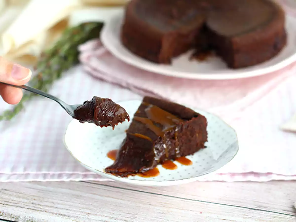 Fondant czekoladowy z solonym karmelem - zdjęcie 3