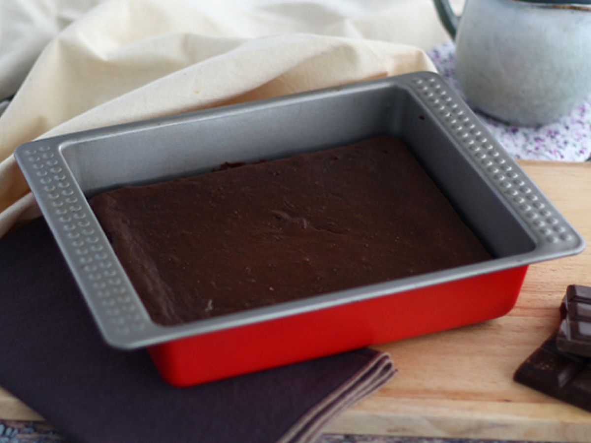 Fondant z czekolady i czerwonej fasoli - bezglutenowy / bez laktozy - zdjęcie 2