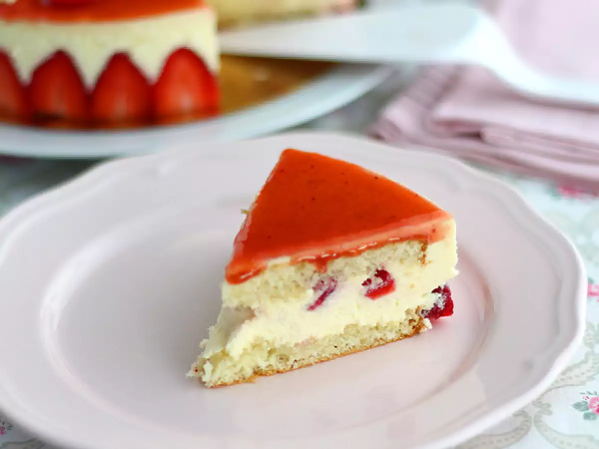 Fraisier – francuski tort truskawkowy (przepis krok po kroku) - zdjęcie 4