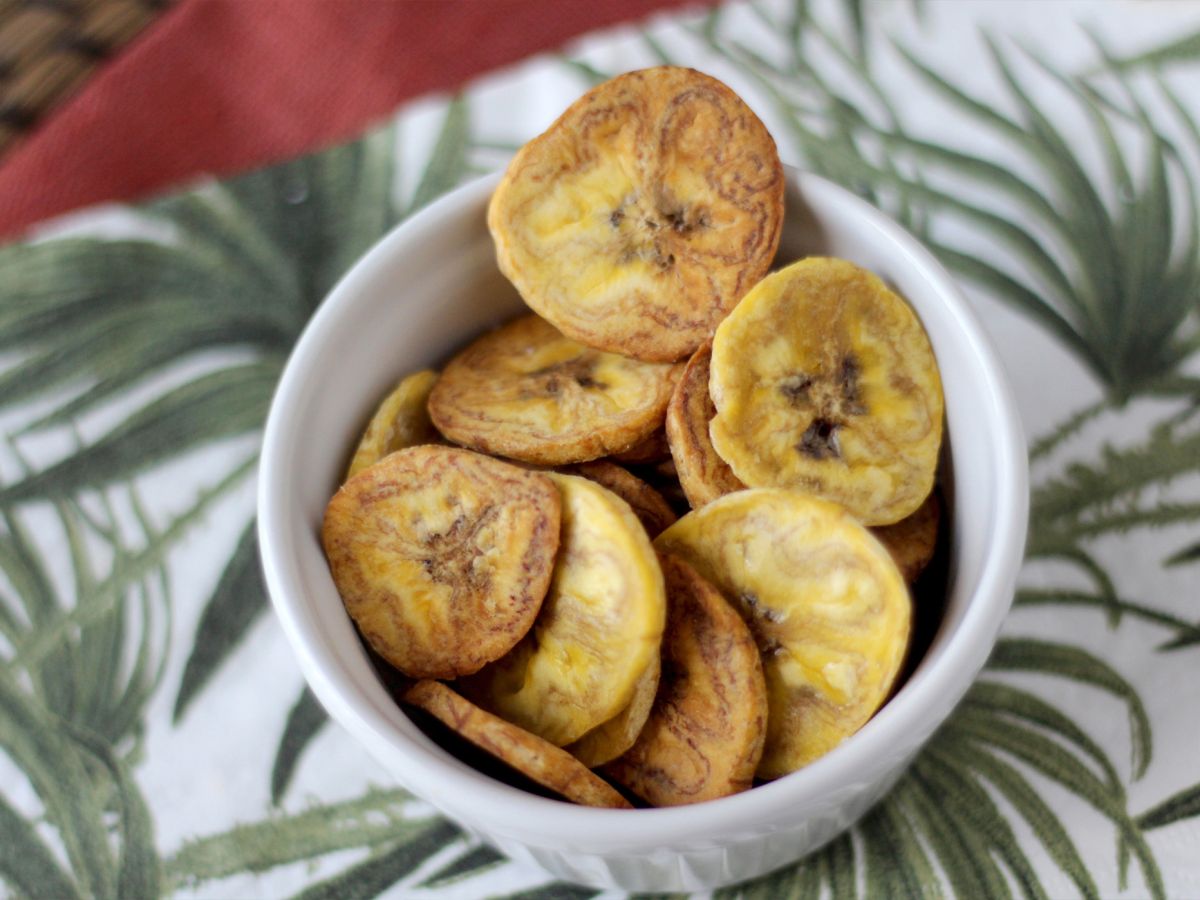 Frytki z bananów macho w frytkownicy powietrznej - zdjęcie 4