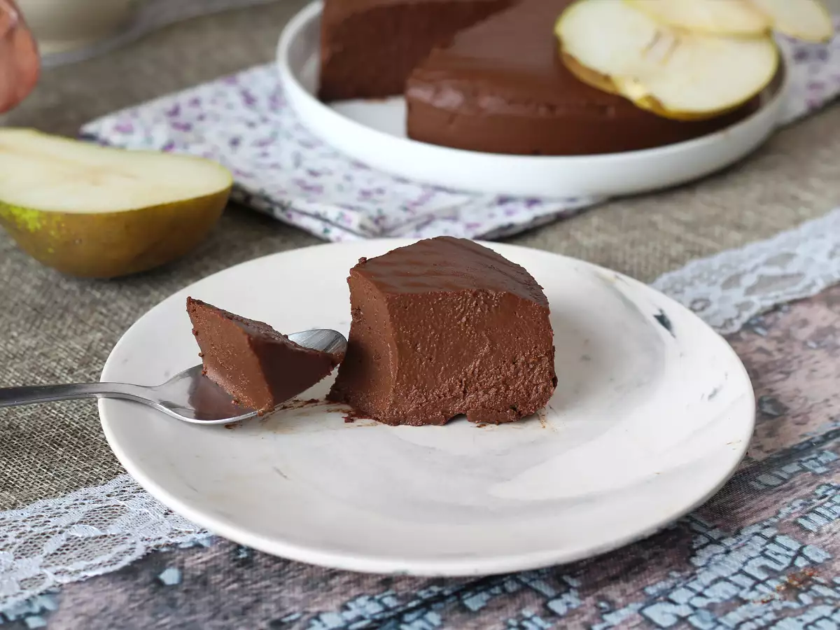 Fudge gruszkowo-czekoladowy – superłatwy deser z zaledwie 2 składników! - zdjęcie 3