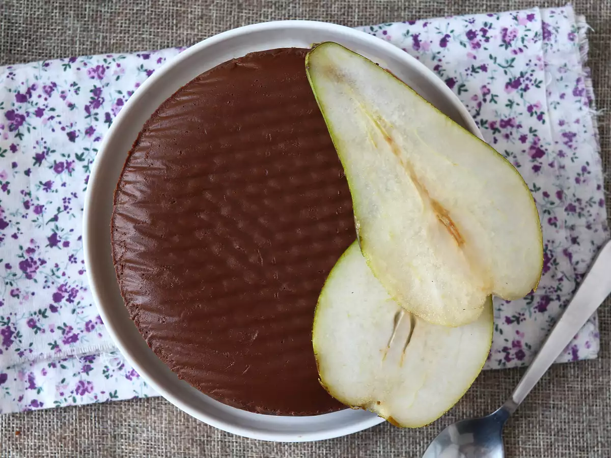 Fudge gruszkowo-czekoladowy – superłatwy deser z zaledwie 2 składników! - zdjęcie 4
