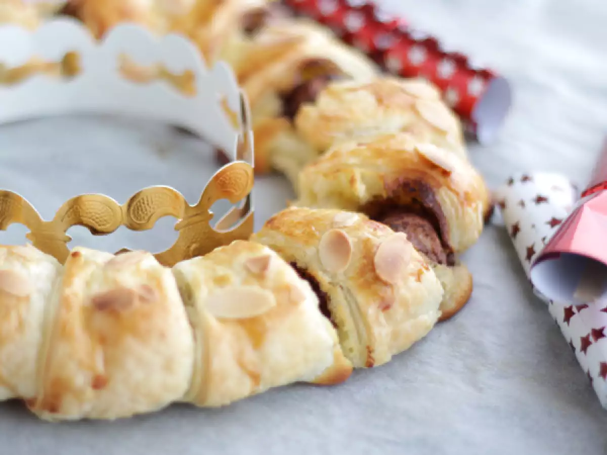 Galette des rois z Kinder Bueno – francuskie ciasto na Święto Trzech Króli