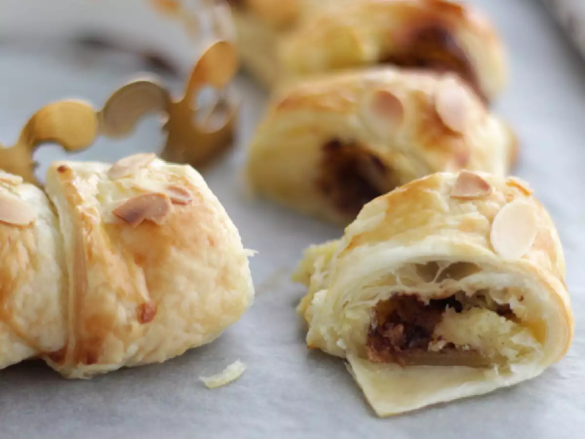 Galette des rois z Kinder Bueno – francuskie ciasto na Święto Trzech Króli - zdjęcie 2