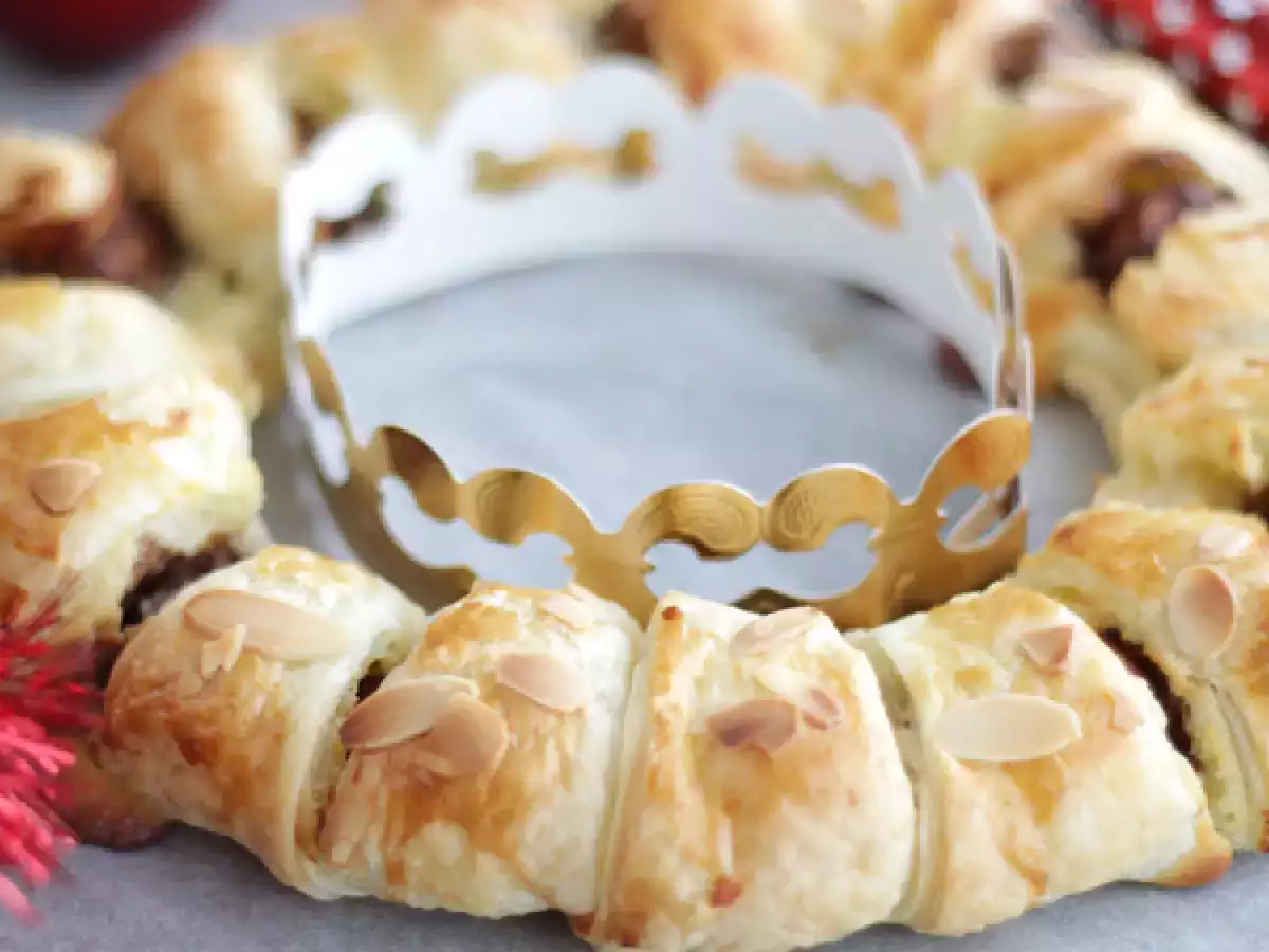 Galette des rois z Kinder Bueno – francuskie ciasto na Święto Trzech Króli - zdjęcie 3