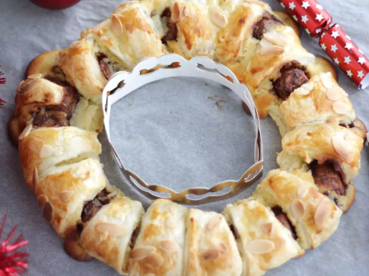 Galette des rois z Kinder Bueno – francuskie ciasto na Święto Trzech Króli - zdjęcie 4