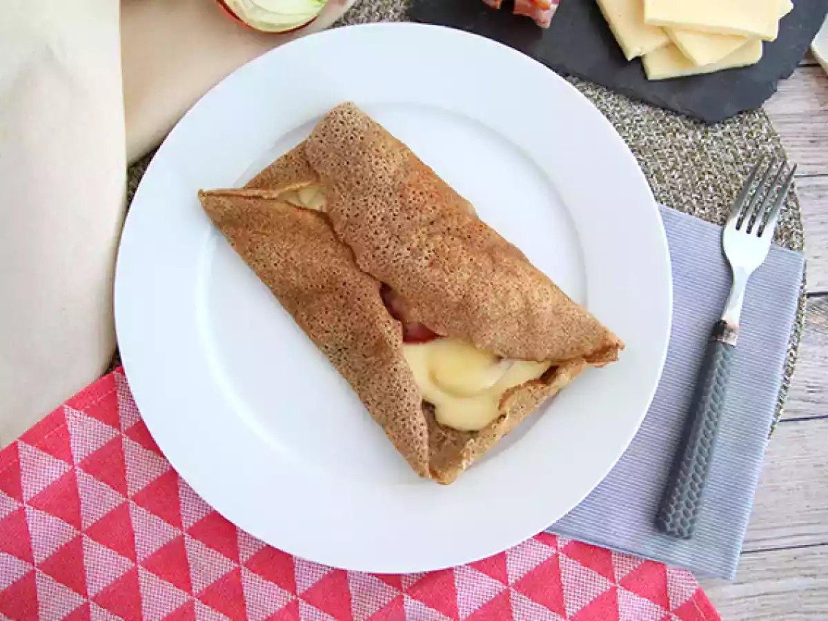 Galette gryczana z serem raclette - zdjęcie 4