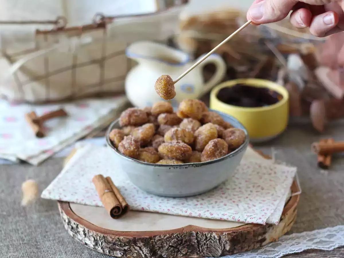 Gnocchi jak churros z air fryera: cynamonowy deser do podjadania! - zdjęcie 5