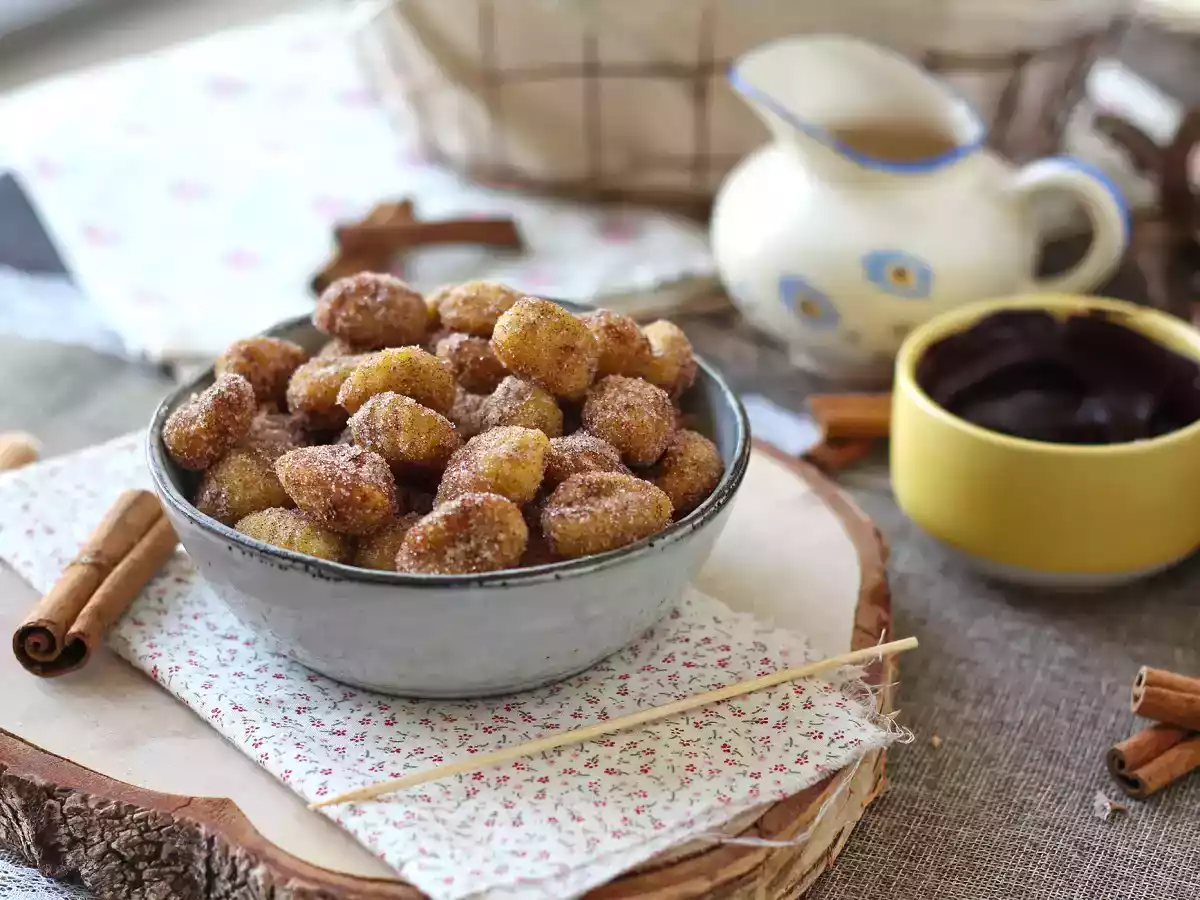 Gnocchi z airfryer: przepis na cynamonowy deser!