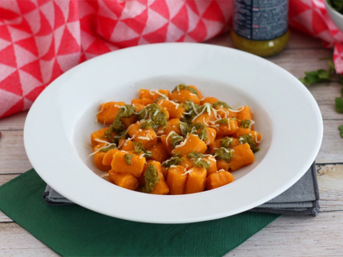 Gnocchi ze słodkich ziemniaków (łatwe gnocchi) - zdjęcie 2