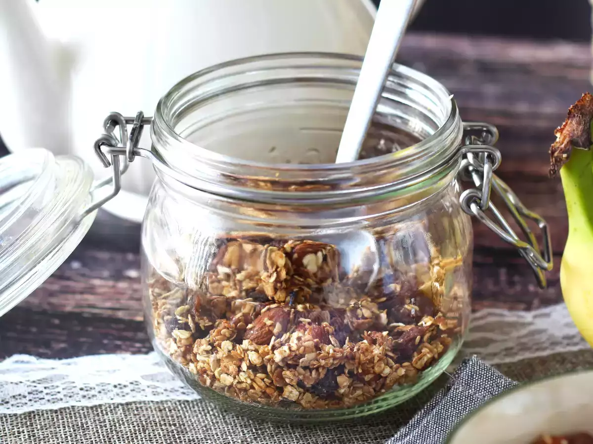 Granola ekspresowa z frytkownicą powietrzną, aby schrupać śniadanie - zdjęcie 3