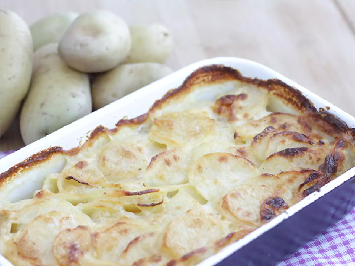 Gratin dauphinois – tradycyjna zapiekanka ziemniaczana - zdjęcie 3