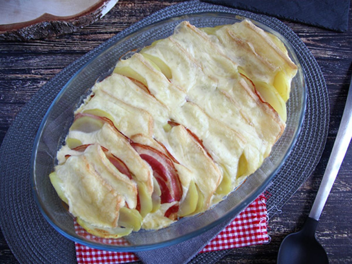 Gratin raclette