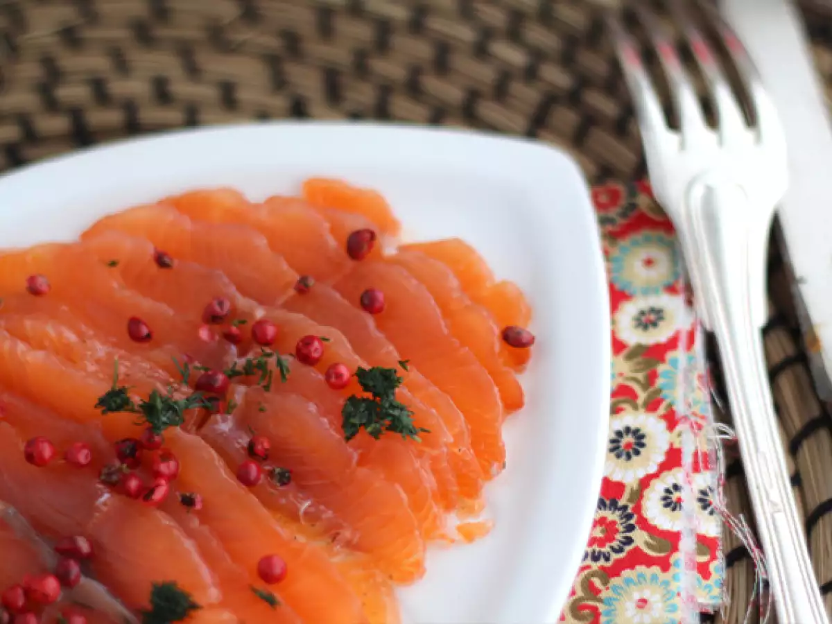 Gravlax – marynowany łosoś po szwedzku - zdjęcie 2